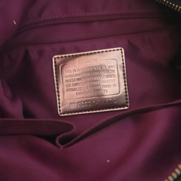 Coach 14570 Poppy Signature Jacquard - Picture 6 of 11